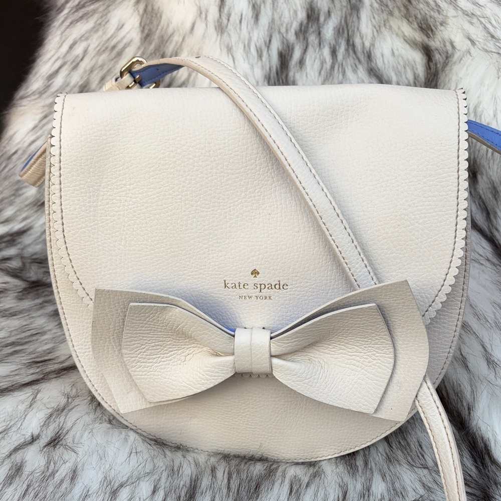Kate Spade Vanderbilt Polace Teagan bow Crossbody Bag